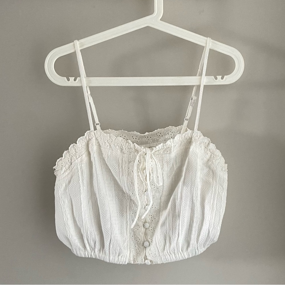 UO Button-Front Cami Tank - Picture 3 of 8